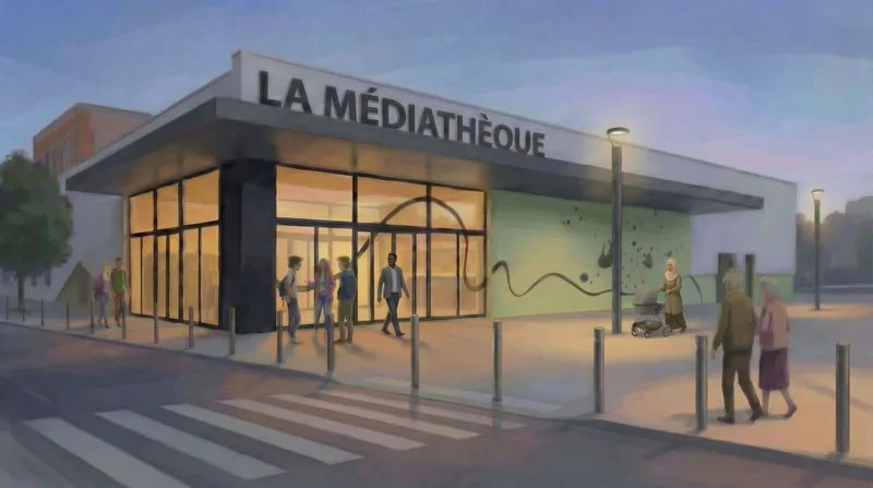 La médiathèque des Mureaux, espace de culture et de rencontre